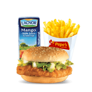 Pepe's Burger Kids Meal